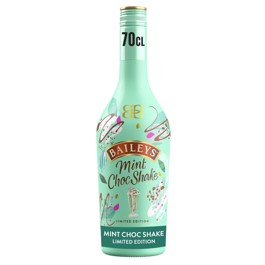 Baileys Mint Choc Shake Irish Cream Liqueur Bottle 17% Vol 70cl