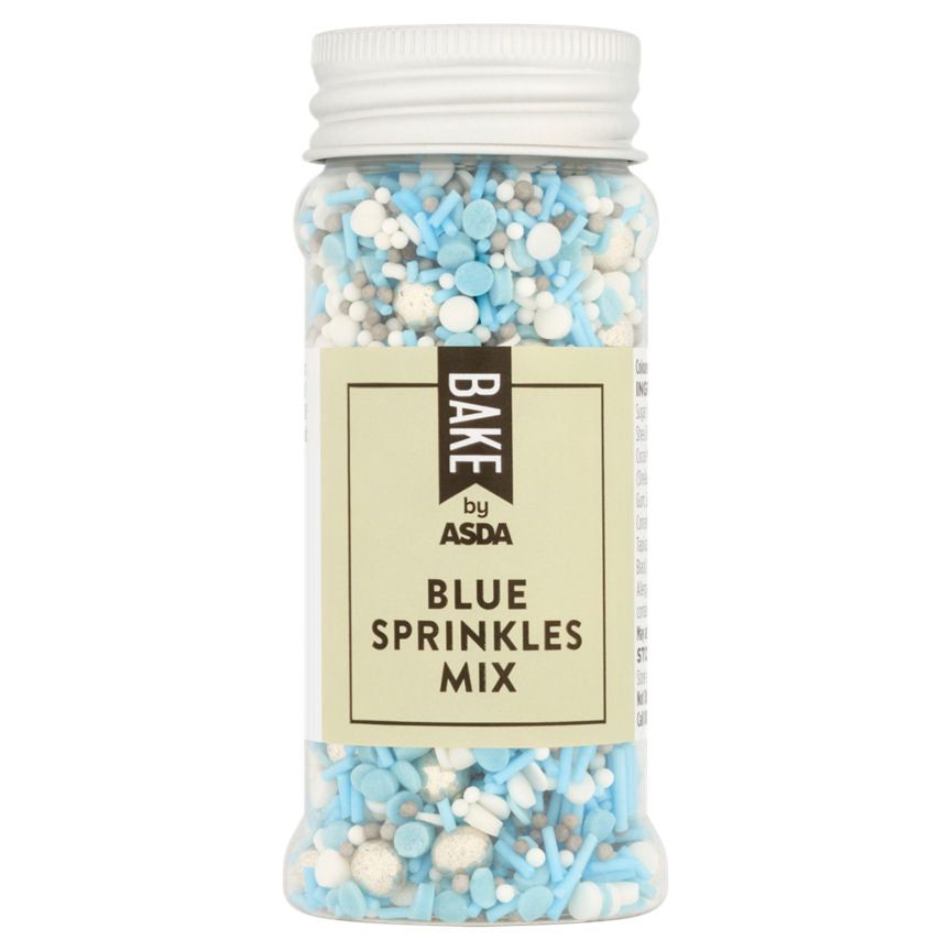 BAKE by ASDA Blue Sprinkles Mix 70g