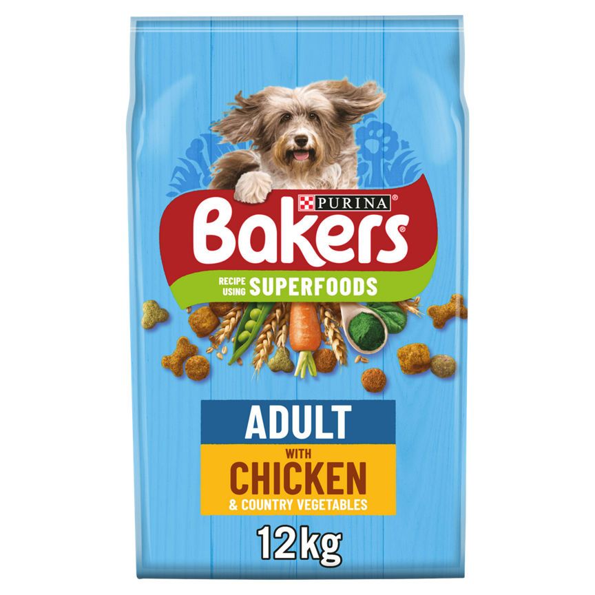 Bakers Adult Chicken with Vegetables Dry Dog Food