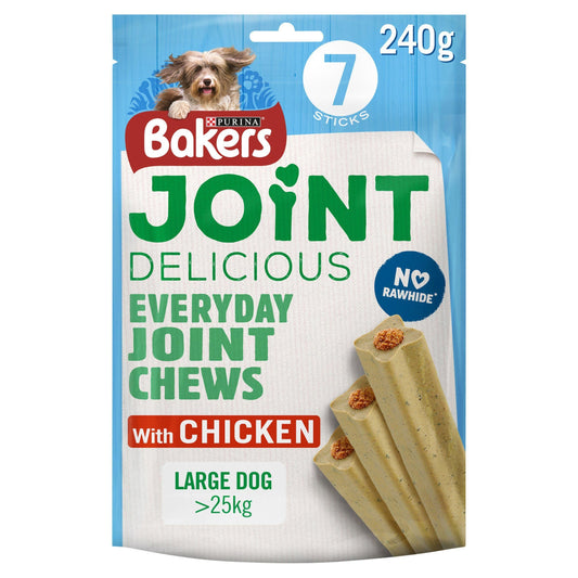 Bakers Joint Delicious Large Dog Treats Chicken 240g