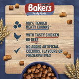 Bakers Meaty Meals Beef Dry Dog Food   2.7kg