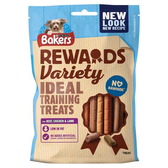 Bakers Rewards Dog Treat Mixed Variety   100g