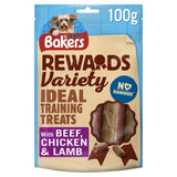 Bakers Rewards Dog Treats Mixed Variety 100g