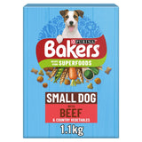 Bakers Small Dry Dog Food Beef and Veg