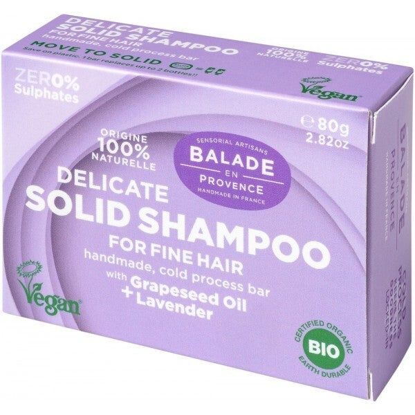 Balade en Provence Solid Shampoo Grapeseed & Lavender 80g