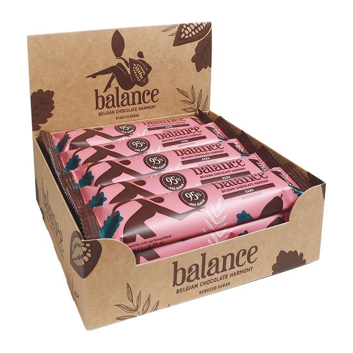 Balance Belgian Dark Chocolate Stevia Bar 35g - McGrocer
