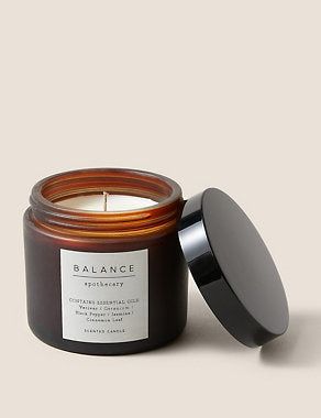 Balance Scented Candle - Amber, None