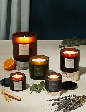 Balance Scented Candle - Amber, None