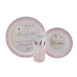 Bambino 5 Piece Melamine Set Pink