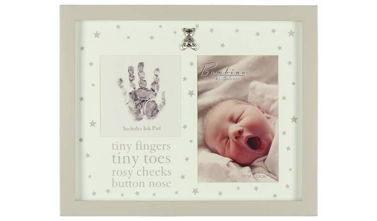 Bambino Hand Print & Photo Frame