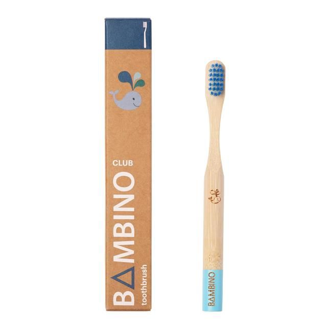 Bamboo Club Bambino Blue Kids Toothbrush