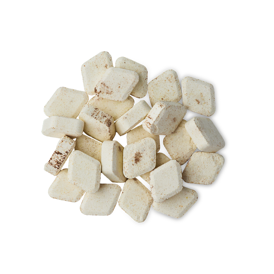 Lush banana bread mouthwash tablets (British brand)