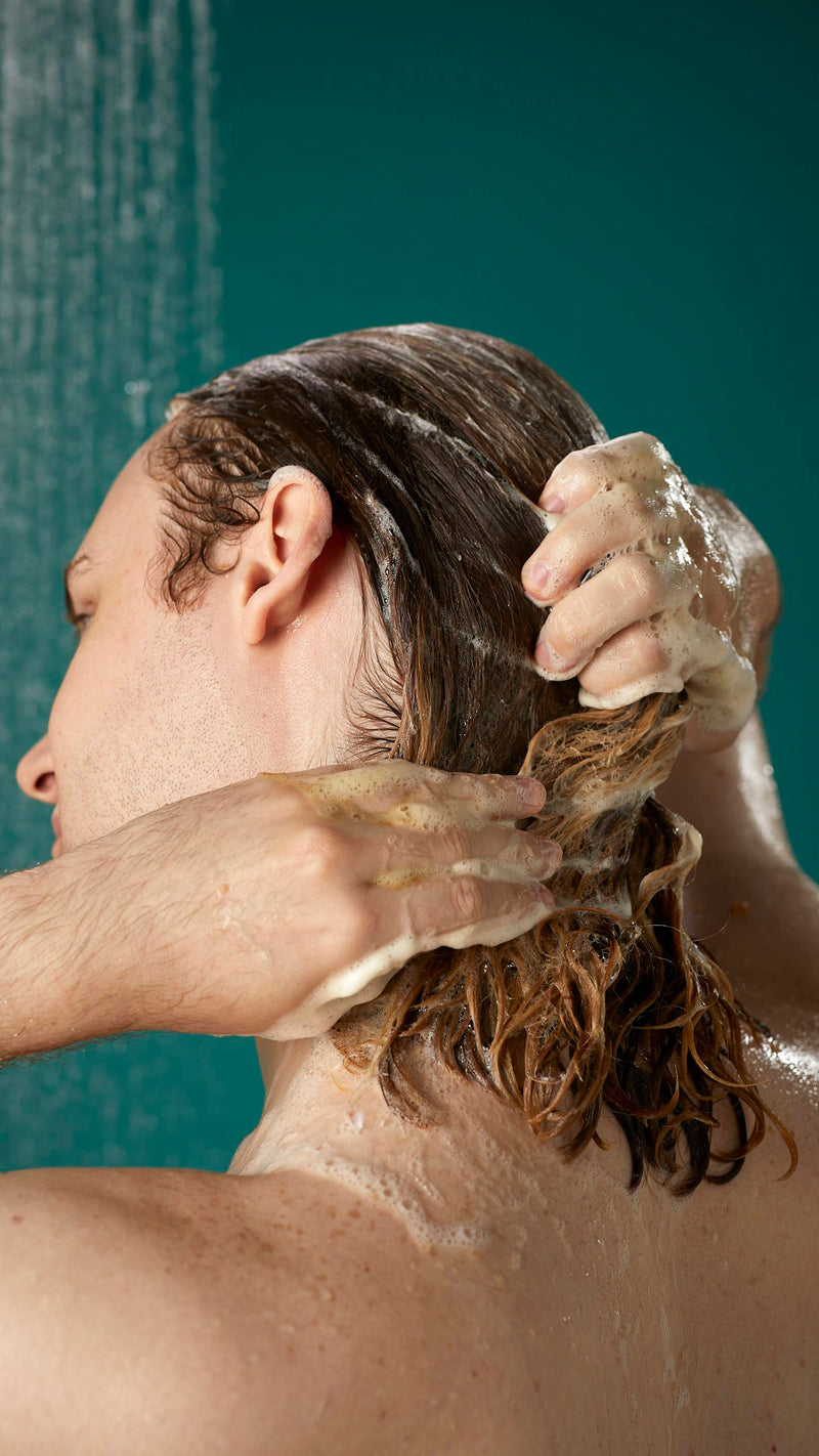 Lush banana shampoo with sea salt, imported from the UK