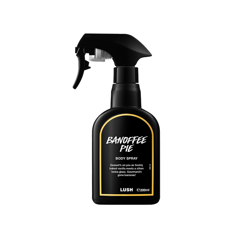 Lush Banoffee Pie body spray fragrance (British brand)
