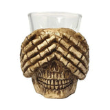 Bar Bespoke Drink No Evil Shot Glasses