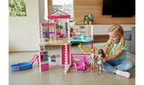 Barbie Estate Dolls House and 3 Dolls