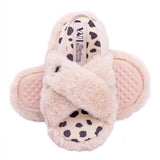 Barbie Girls Faux Fur Slip-on Slippers (12)