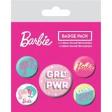 Barbie GRL PWR Badge (Pack of 5)