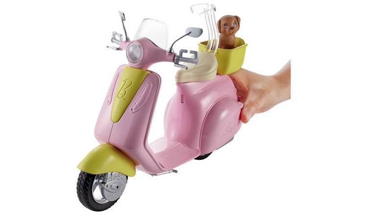 Barbie Moped Motorbike for Doll - Pink