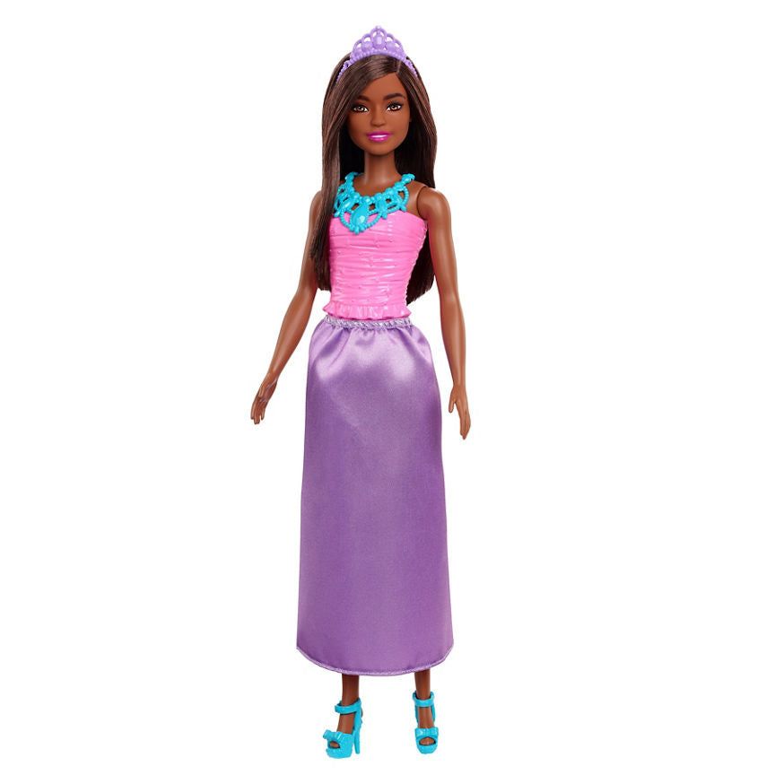 Barbie Princess Doll Dark Brown Hair - McGrocer