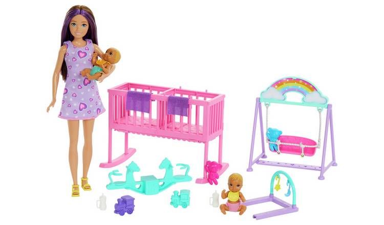 Barbie Skipper Babysitter Doll with Twin Nursery Playset