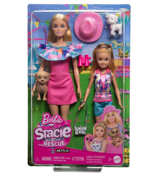 Barbie & Stacie Dolls  (Styles May Vary)