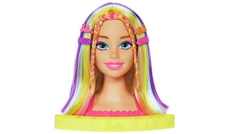 Barbie Totally Hair Colour Change Styling Head & Accessories