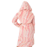 Barbie Womens Hooded Dressing Gown (M) - McGrocer