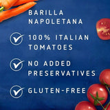 Barilla Napoletana Pasta Sauce 100% Italian Tomatoes   400g