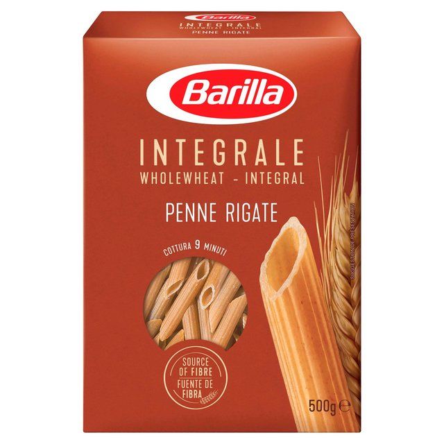 Barilla Whole Wheat Pasta Pennette Rigate Wholegrain Pasta