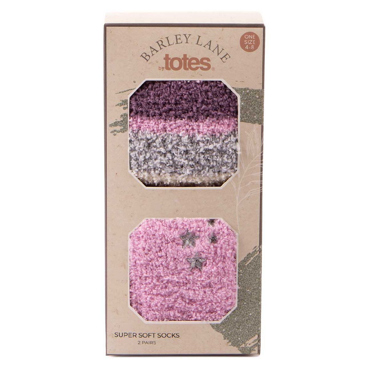 Barley Lane by Totes Cosy Socks x2 Pack - McGrocer