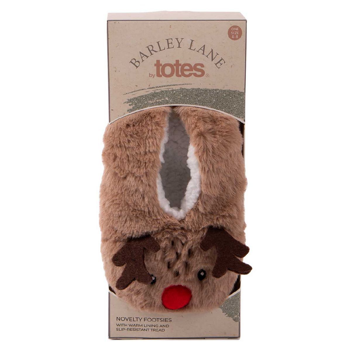 Barley Lane by Totes Reindeer Footsie - McGrocer