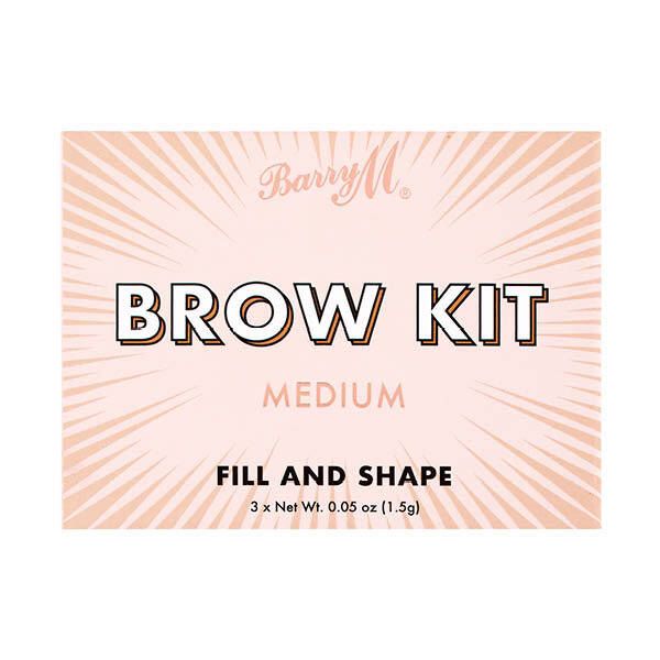 Barry M Fill & Shape Brow Kit - Medium