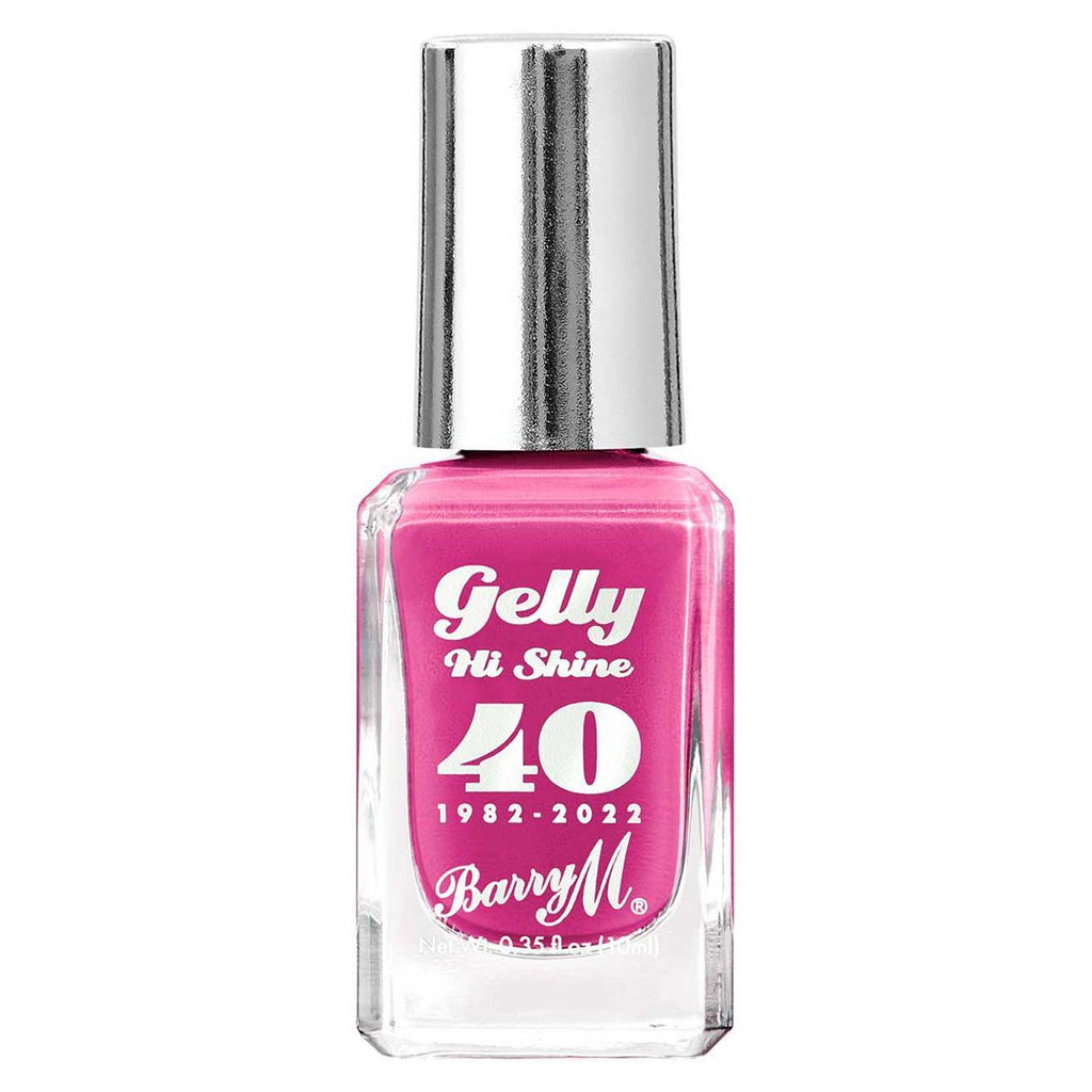 Barry M Gelly Hi Shine Nail Paint Strawberry Cheesecake 10ml