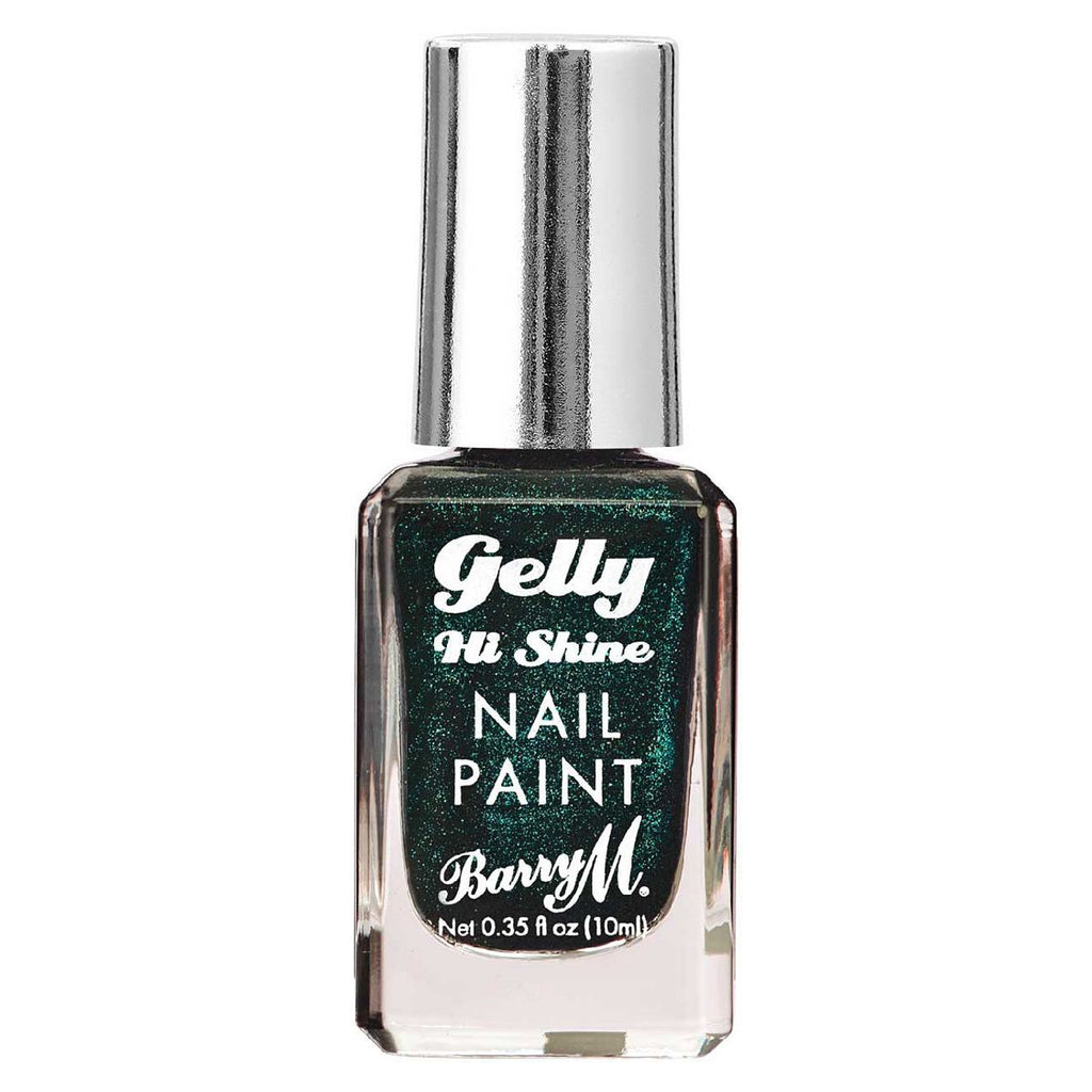 Barry M Gelly Hi Shine Nail Paint Tarragon 10ml