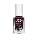 Barry M In A Flash Quick Dry Nail Paint - Power Purple