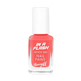 Barry M In A Flash Quick Dry Nail Paint - Rocket Red