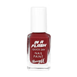 Barry M In A Flash Quick Dry Nail Paint - Turbo Terracotta