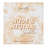 Barry M Nude And Neutral Subtle Eyeshadow Palette