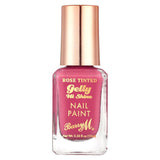 Barry M Rose Tinted Gelly Nail Paints Crushed - 10ml