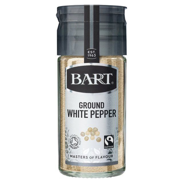 Bart Ground White Pepper Fairtrade Organic