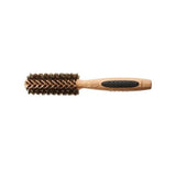 BASS - Straighten and Curl Round Brush - Bamboo - Small