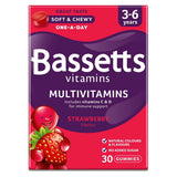 Bassetts Strawberry Flavour Multivitamins 3-6 Years - 30 Pack