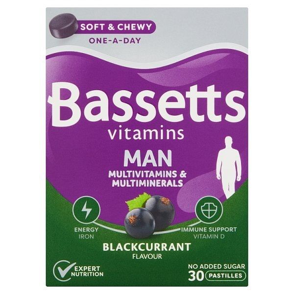 Bassetts Vitamins for Men 30 1 A Day