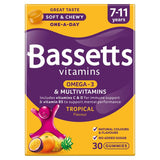 Bassetts Vitamins Multivitamins Tropical Flavour 7-11 Years Soft & Chewies