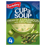 Batchelors Cup a Soup, Cream of Asparagus with Croutons x4 117g