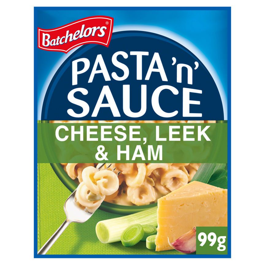 Batchelors Pasta 'n' Sauce Cheese, Leek & Ham Flavour Pasta Sachet