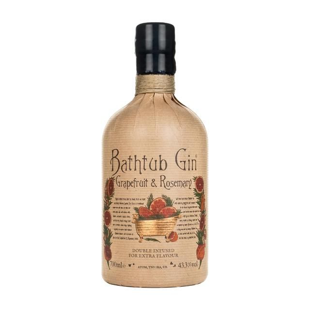 Bathtub Gin Grapefruit and Rosemary   70cl