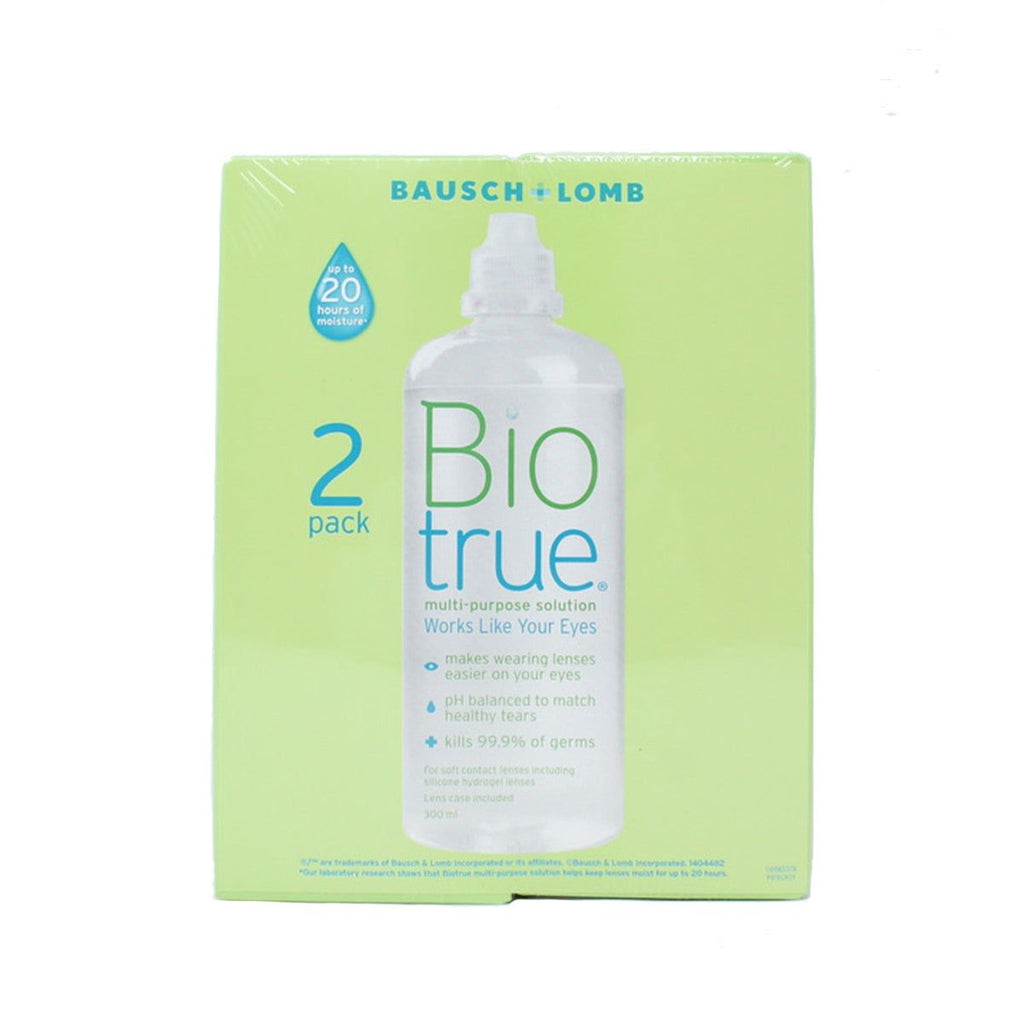 Bausch & Lomb Biotrue Multi-Purpose Solution, 2 x 300ml