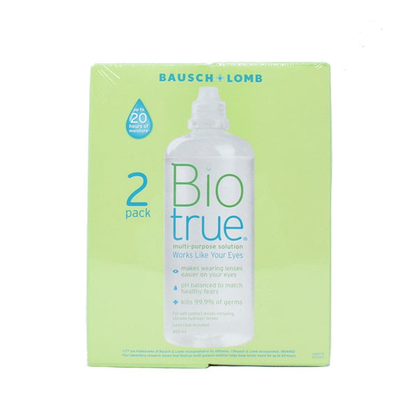 Bausch & Lomb Biotrue Multi-Purpose Solution, 2 x 300ml
